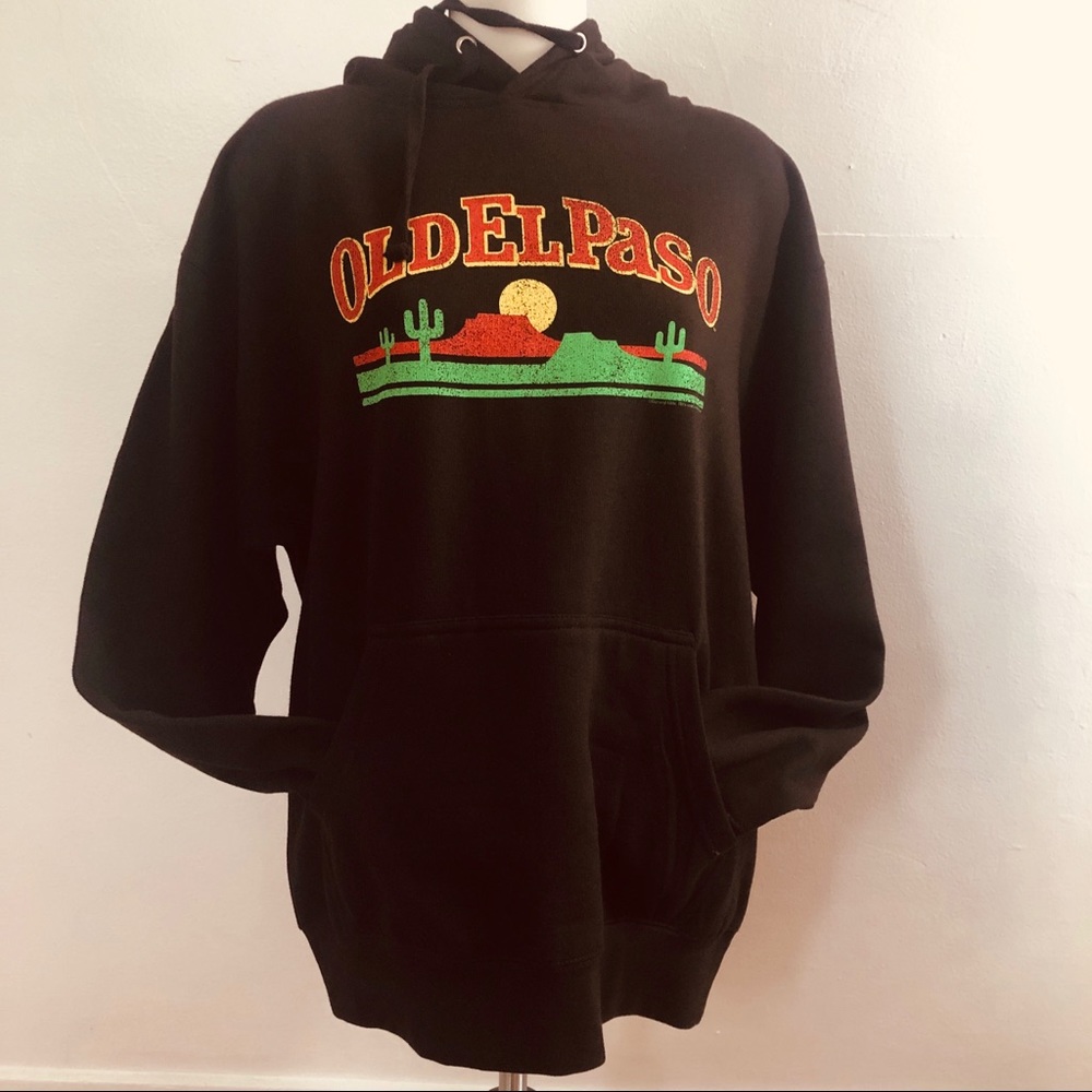 Body Rags Black El Paso Pullover Hoodie